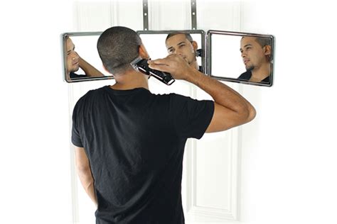 three way mirror for cutting hair